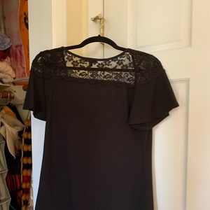 Lily White gorgeous Black top.